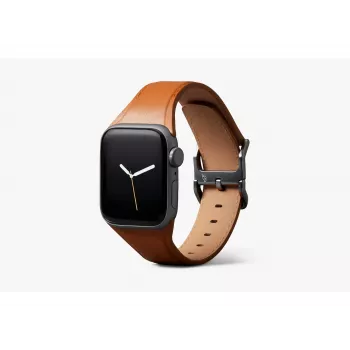 Bellroy Classic Leather -ranneke Apple Watchille, ruskea, 40mm, 41mm, 38mm, 42mm (sarja 10/11)