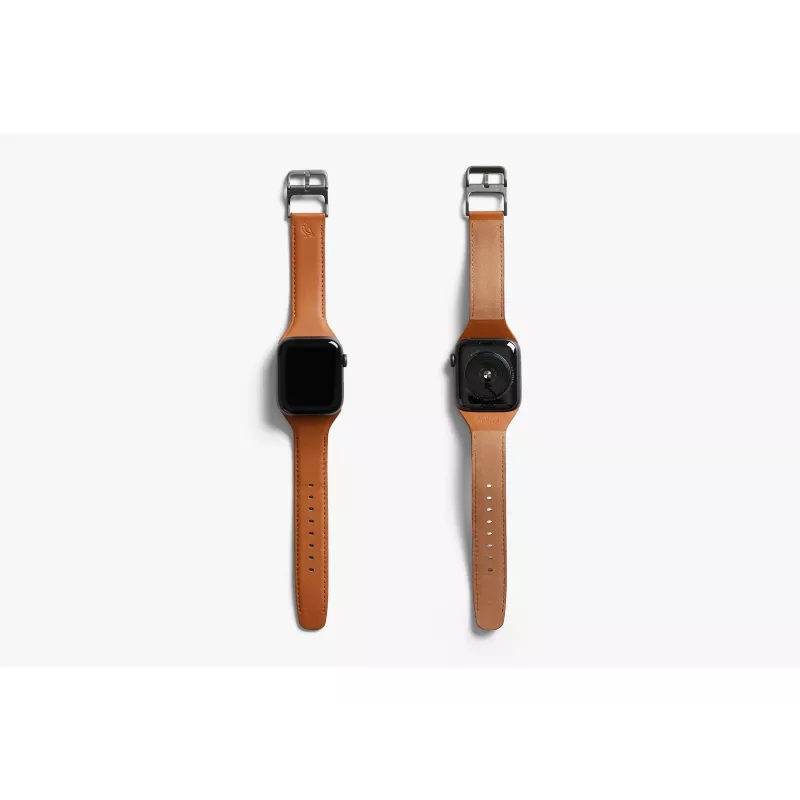 Bellroy Classic Leather -ranneke Apple Watchille, ruskea, 40mm, 41mm, 38mm, 42mm (sarja 10/11)
