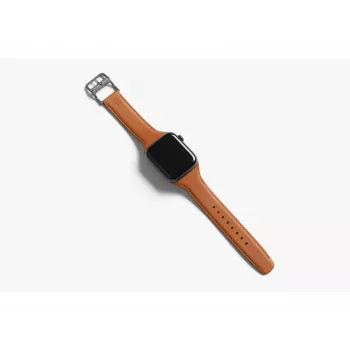 Bellroy Classic Leather Band Apple Watchille, ruskea, 42mm, 44mm, 45mm, 46mm, 49mm