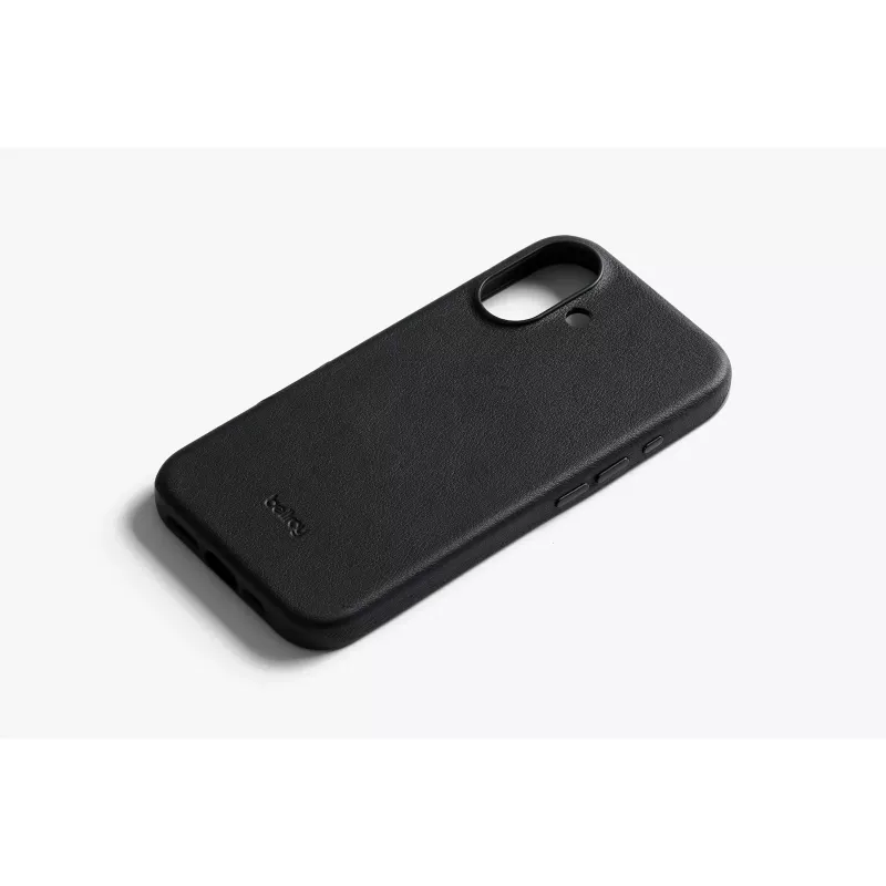 Bellroy Leather Case iPhone 16:lle, musta