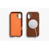 Bellroy Leather Case iPhone 16:lle, ruskea