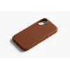 Bellroy Leather Case iPhone 16:lle, ruskea