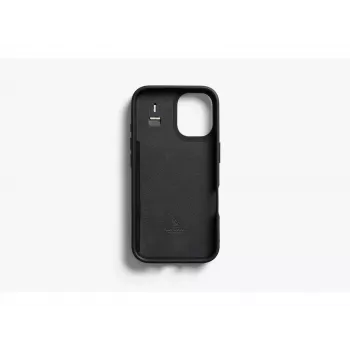 Bellroy Leather Card Case iPhone 16:lle, musta