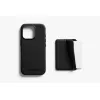 Bellroy Leather Case with Magnetic Wallet iPhone 16 Pro:lle, musta