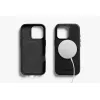 Bellroy Leather Case with Magnetic Wallet iPhone 16 Pro:lle, musta