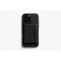 Bellroy Leather Case with Magnetic Wallet for iPhone 16 Pro Max, musta