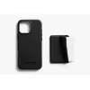 Bellroy Leather Case with Magnetic Wallet for iPhone 16 Pro Max, musta