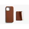 Bellroy nahkakotelo Magnetic Wallet -lompakolla iPhone 16 Pro Max:lle, ruskea