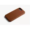 Bellroy Leather Case iPhone 16e:lle, ruskea