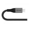 ALOGIC Super Ultra USB-C - USB-A -kaapeli 1m musta