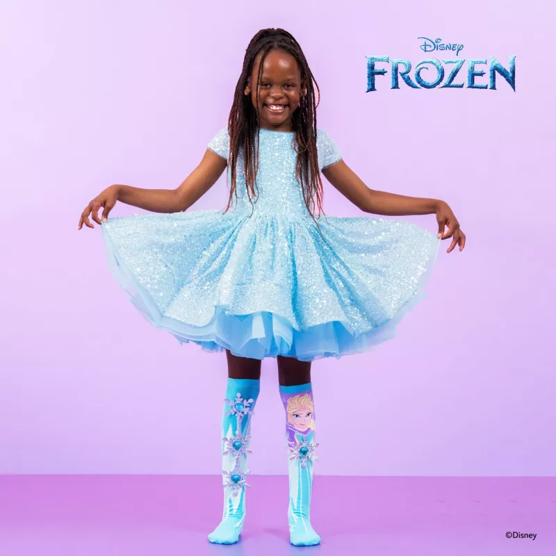 MADMIA lasten polvisukat Frozen Elsa 3D-tulostus - 1 pari