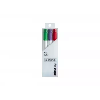 Cricut Fine Point -kynät 0,4 mm, sekavärit, vesiohenteinen muste, 20 kpl:n pakkaus (2007077)