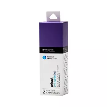 CRICUT Infusible Ink -siirtokalvot 11,4 x 30,5 cm Ultraviolet (2 arkkia)