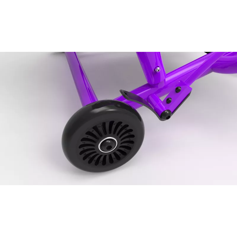 EzyRoller Classic jalalla ajettava go-kart lapsille 3-12 vuotta violetti