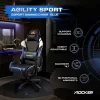 X Rocker Agility eSports -pelituoli sininen/musta