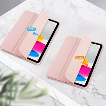 TECH-PROTECT SC PEN iPad 10.9 2022 -folio kotelo pinkki