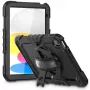 Tech-Protect Solid360 iPad 10,9 10. sukupolvi (2022) / iPad 11 11. sukupolvi (2025) musta