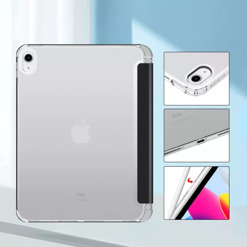Tech-Protect SC Pen Hybrid -suojakotelo iPad 10.9 (2022) / iPad 11 (2025) -tabletille, musta