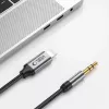 TECH-PROTECT UltraBoost Lightning - AUX miniliitin 3.5mm -kaapeli 100cm musta