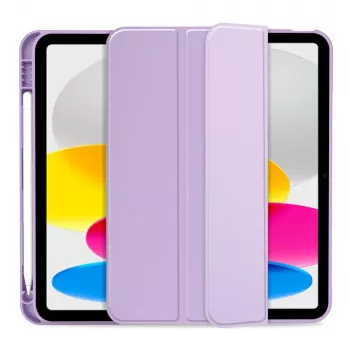 TECH-PROTECT SC PEN iPad 10.9 2022 -folio kotelo violetti