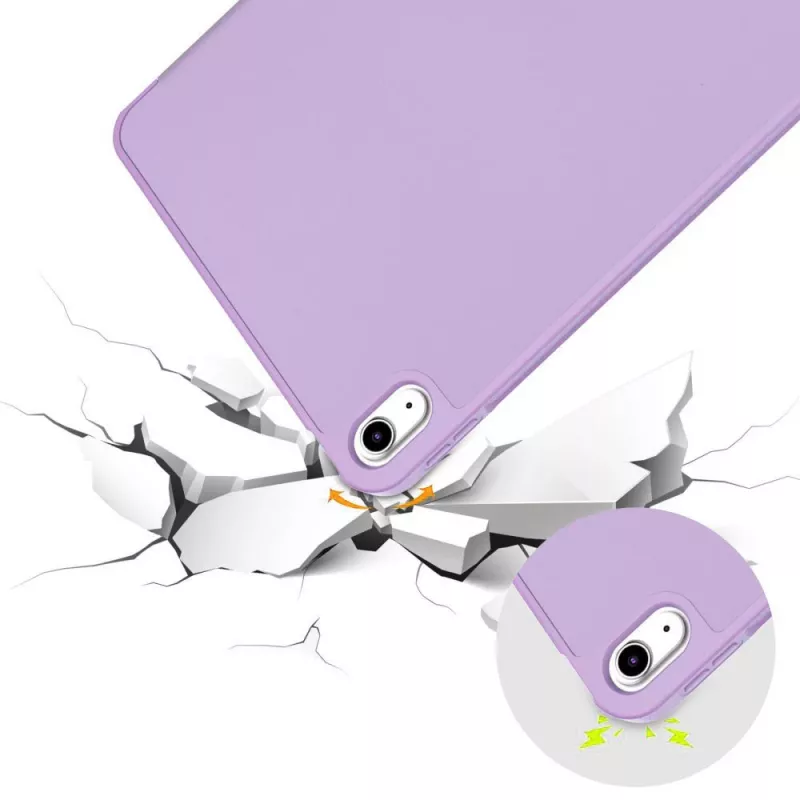 TECH-PROTECT SC PEN iPad 10.9 2022 -folio kotelo violetti