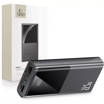 TECH-PROTECT PB13-22.5W varavirtalähde 20000 mAh, harmaa