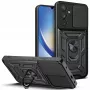 TECH-PROTECT Camshield Pro -kotelo Samsung Galaxy A34 5G:lle, musta