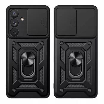 TECH-PROTECT Camshield Pro -kotelo Samsung Galaxy A34 5G:lle, musta