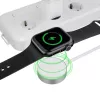 TECH-PROTECT ULTRABOOST magneettinen latauskaapeli 120 cm Apple Watchille, valkoinen