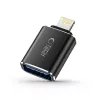 TECH-PROTECT ULTRABOOST -sovitin Lightning–USB OTG, musta