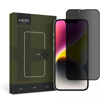 HOFI Anti Spy Glass Pro+ tietosuojanäytönsuojakalvo iPhone 13 Pro Max / 14 Plus -puhelimelle