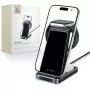 Tech-Protect QI15W-A26 3IN1 langaton latausasema, musta