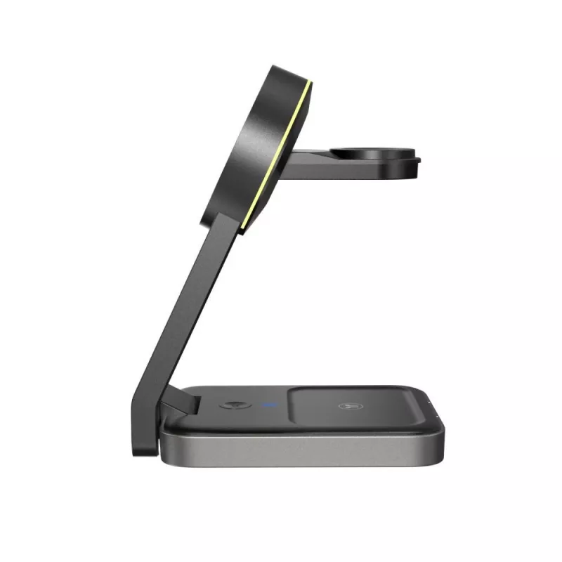 TECH-PROTECT QI15W-A28 3IN1 magneettinen MagSafe-langaton laturi, musta