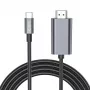 TECH-PROTECT ULTRABOOST KAAPELI TYPE-C–HDMI 4K 60HZ 200CM MUSTA
