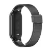 TECH-PROTECT Milanese Loop -ranneke Xiaomi Smart Band 8 / 9 / NFC -laitteelle - musta