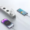 Tech-Protect NC30W 3-porttinen USB-C-laturi, musta, 30W