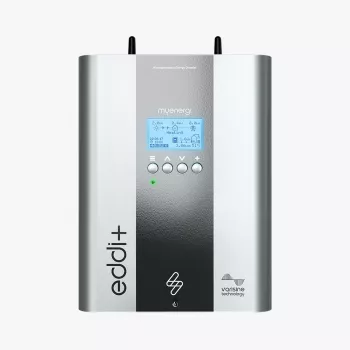 myENERGY MYEN EDDI-16A3P02H+ portaattomasti säädettävä tehonohjain LCD-näytöllä, maks. lämpökuorma 9 kW/16 A