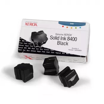 Xerox alkuperäinen Solid Ink Stick 3 kpl:n pakkaus musta 3400 sivua (108R00604)