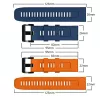TECH-PROTECT ICONBAND GARMIN FENIX 5 / 6 / 6 PRO / 7 KELTAINEN