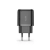 TECH-PROTECT C20W 2-porttinen verkkolaturi PD20W/QC3.0 musta