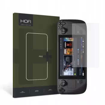 HOFI Glass PRO+ karkaistu lasi näytönsuoja Steam Deck -laitteeseen - kirkas