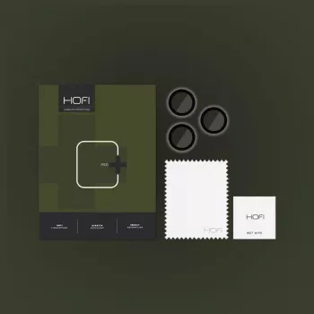HOFI CamRing Pro+ kameran linssinsuoja iPhone 14 Pro / 14 Pro Max -puhelimille, musta