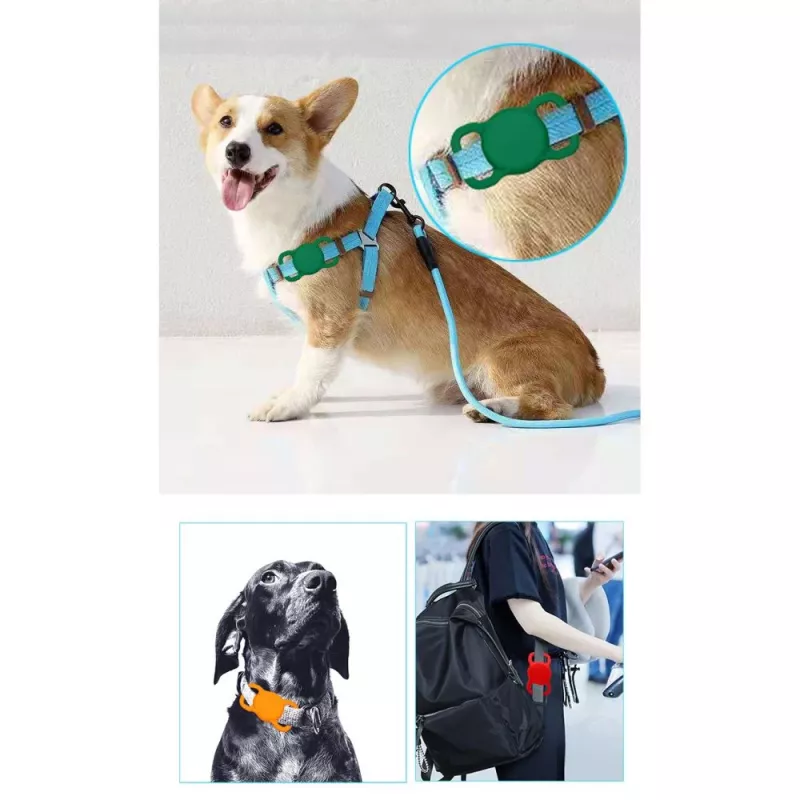 TECH-PROTECT SMOOTH FOR PET APPLE AIRTAG MUSTA