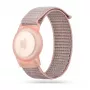 TECH-PROTECT Nylon For Kids Apple AirTag pinkki