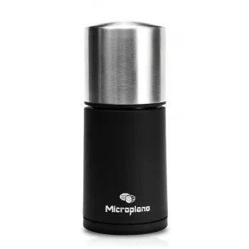 Microplane Spice Mill 2-in-1 muskottiraastin - musta/kirkas