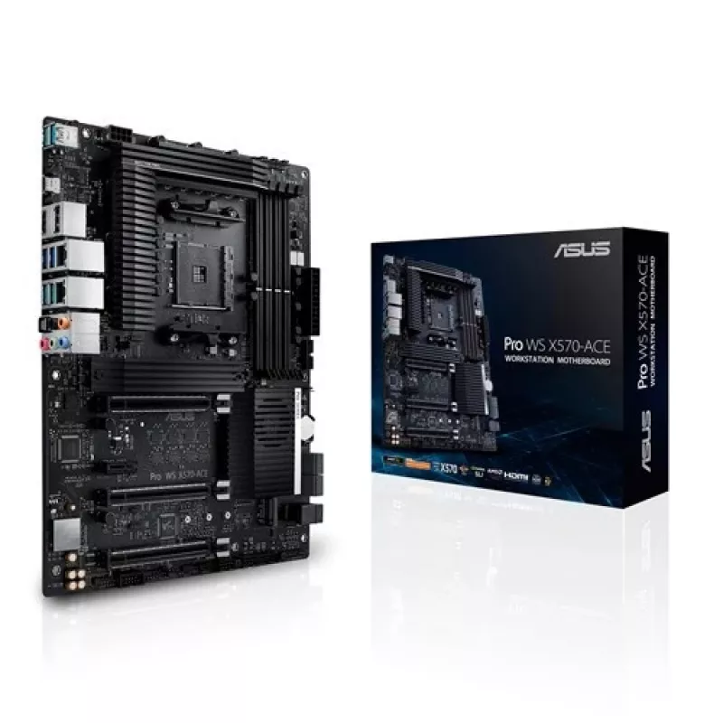 ASUS Pro WS X570-ACE työasemaemolevy - AMD AM4 - DDR4 - ATX - Dual Gigabit LAN