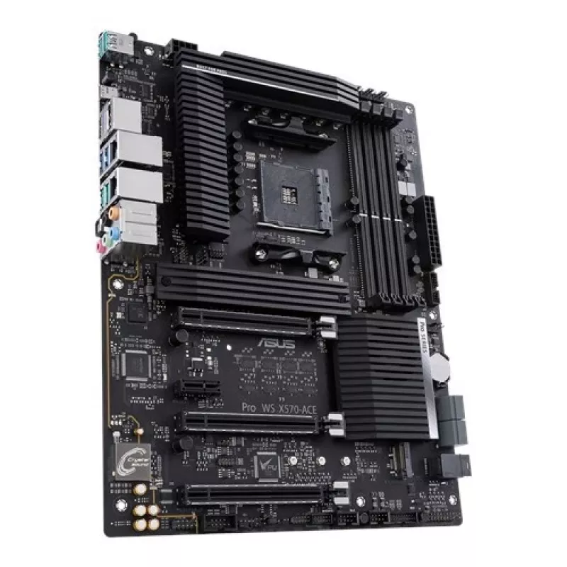 ASUS Pro WS X570-ACE työasemaemolevy - AMD AM4 - DDR4 - ATX - Dual Gigabit LAN