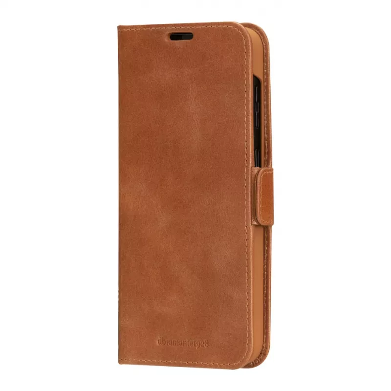 dbramante1928 Copenhagen Flip Case Samsung Galaxy A54 - täysnahka - vaaleanruskea