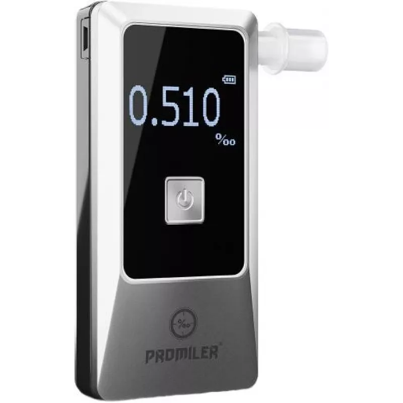 PROMILER iSober 70 alkometri - elektrokemiallinen alkoholitesti
