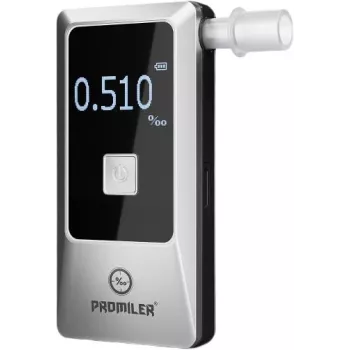 PROMILER iSober 70 alkometri - elektrokemiallinen alkoholitesti